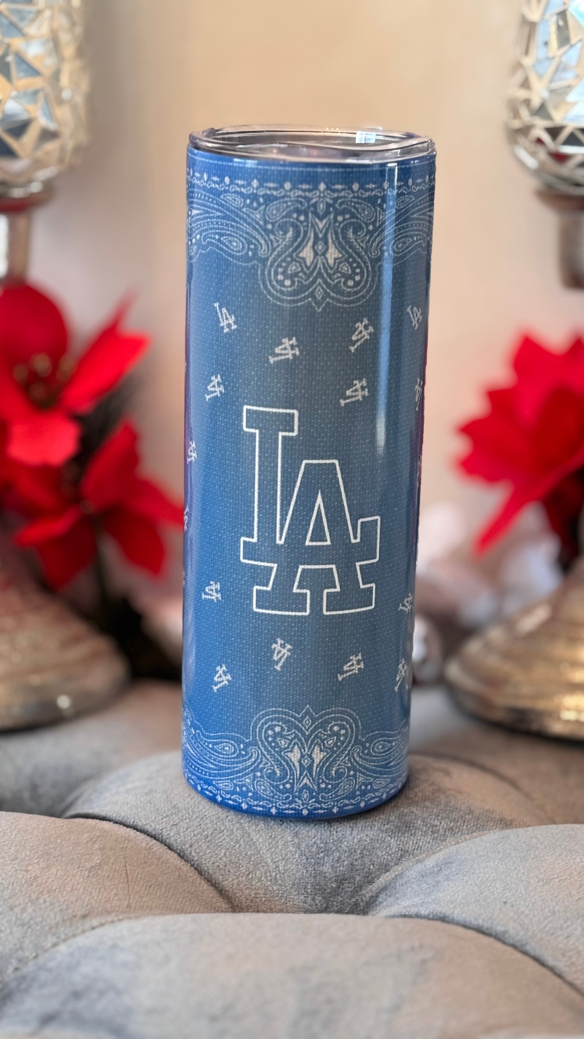 La Blue 20oz stainless steel tumbler PEM Designs
