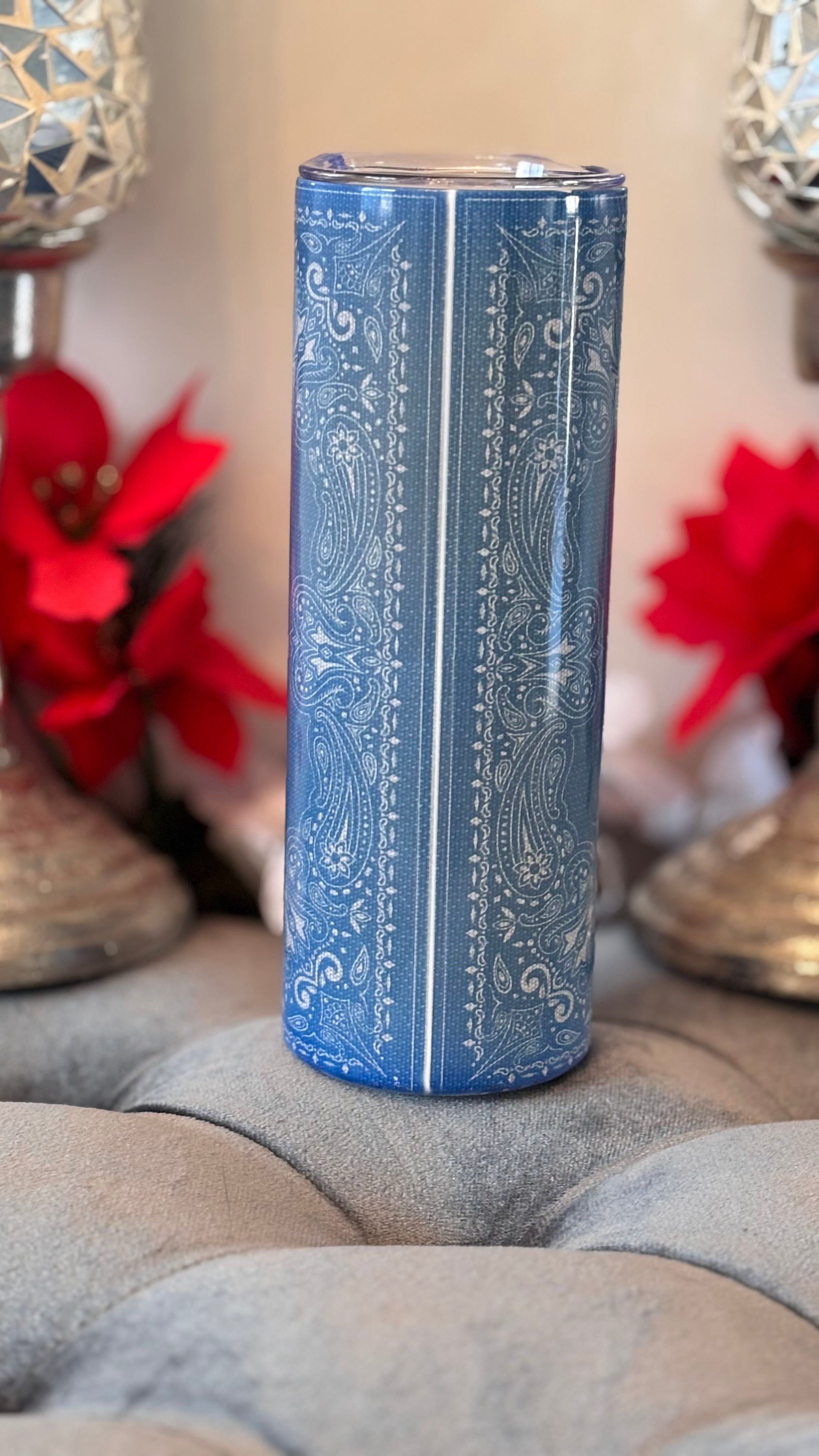 La Blue 20oz stainless steel tumbler PEM Designs