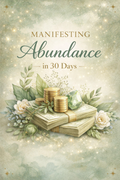 Manifesting Abundance In 30 Days Backed By Science Printable Journal